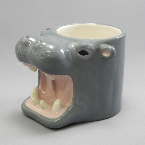 animals mug Hippopotamus