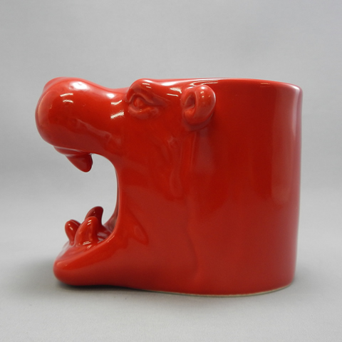 animals mug Hippopotamus