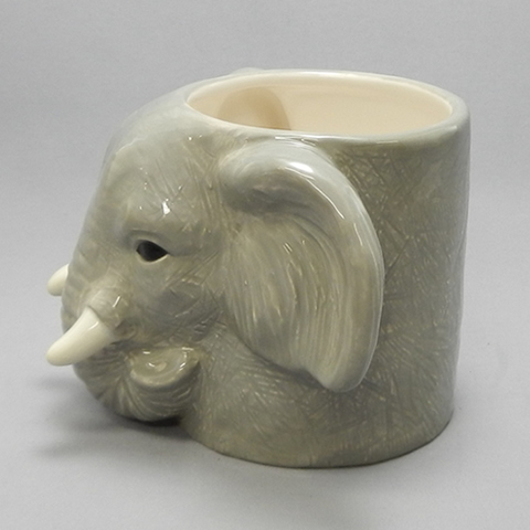 animals mug elephant