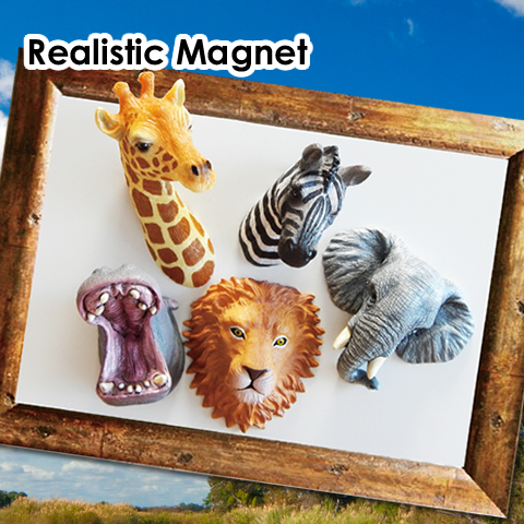 realistic magnet hippopotamus